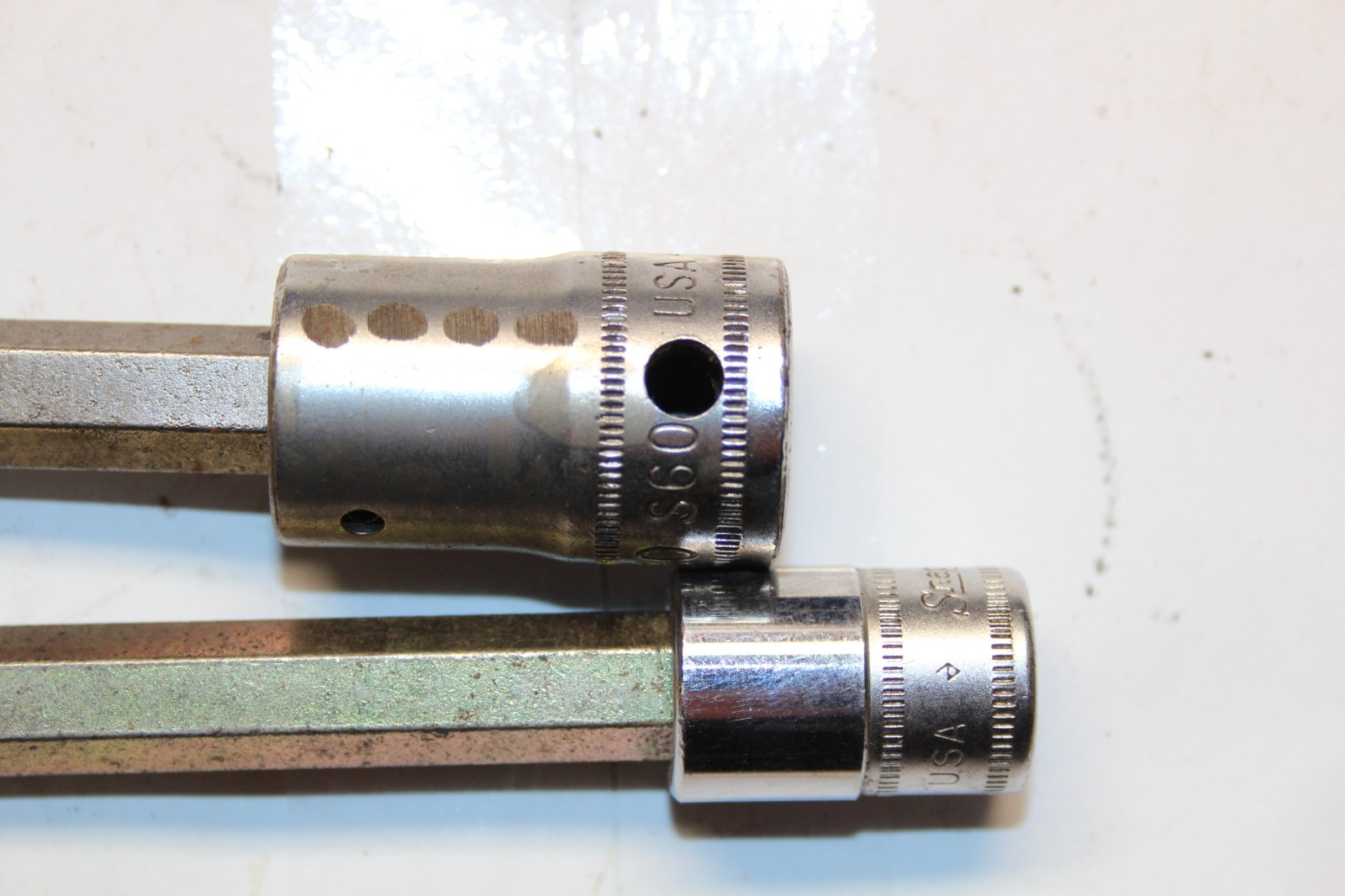Snap-on Tools 3/8″ 1/2″ Drive Metric 10 mm Extra-Long Hex Socket Driver SET 2pcs