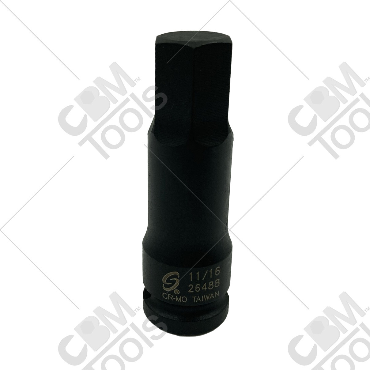Sunex 26488 1/2 Inch Drive 11/16 Inch Hex Impact Bit New Tool Free Shipping