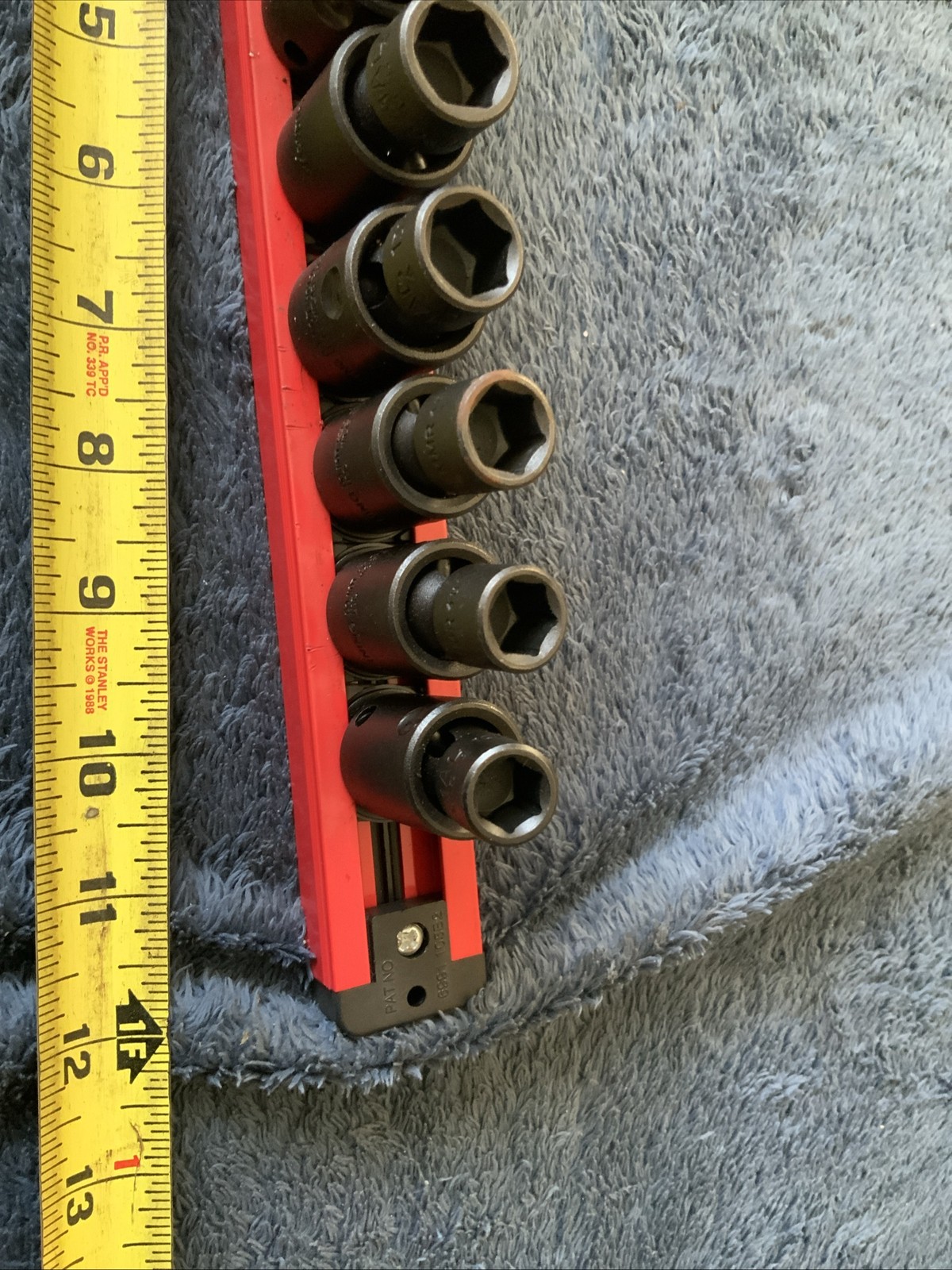 Mac Tools 3/8” Drive Impact Swivel Socket Set, 10-19mm….6pt…..Mac Tray As Well..