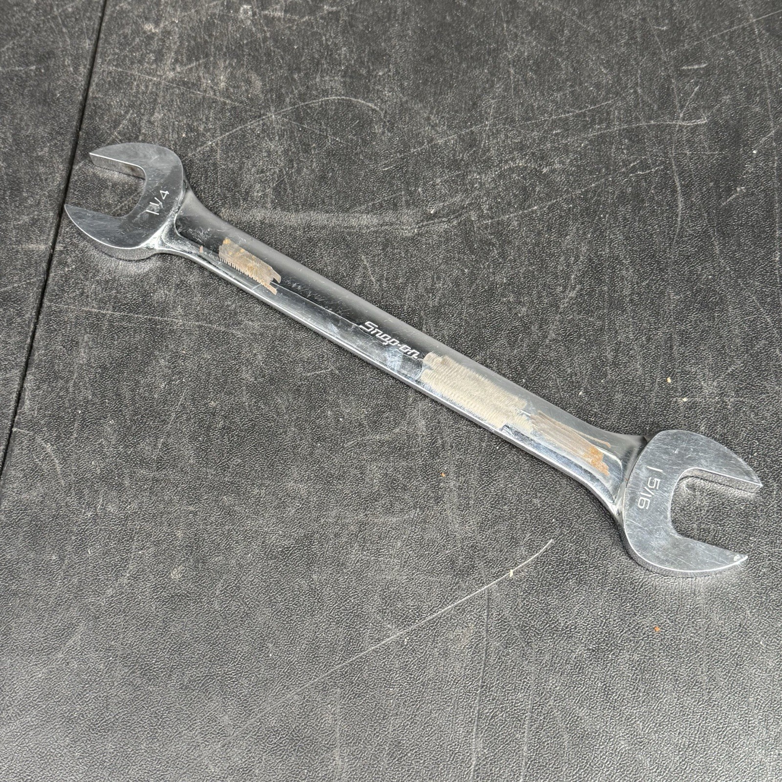 Snap On Tools VO4042 1-1/4″ x 1-5/16″ SAE Open End Wrench Chrome USA