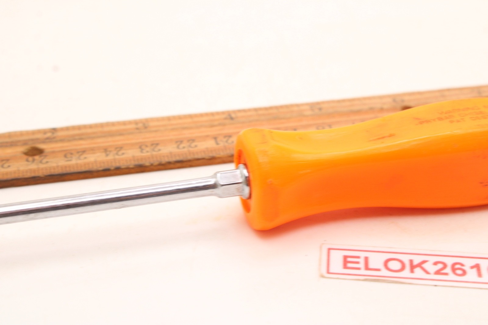 Snap-on SDDP31 #1 Phillips 3″ Screwdriver Hard Orange Handle USA