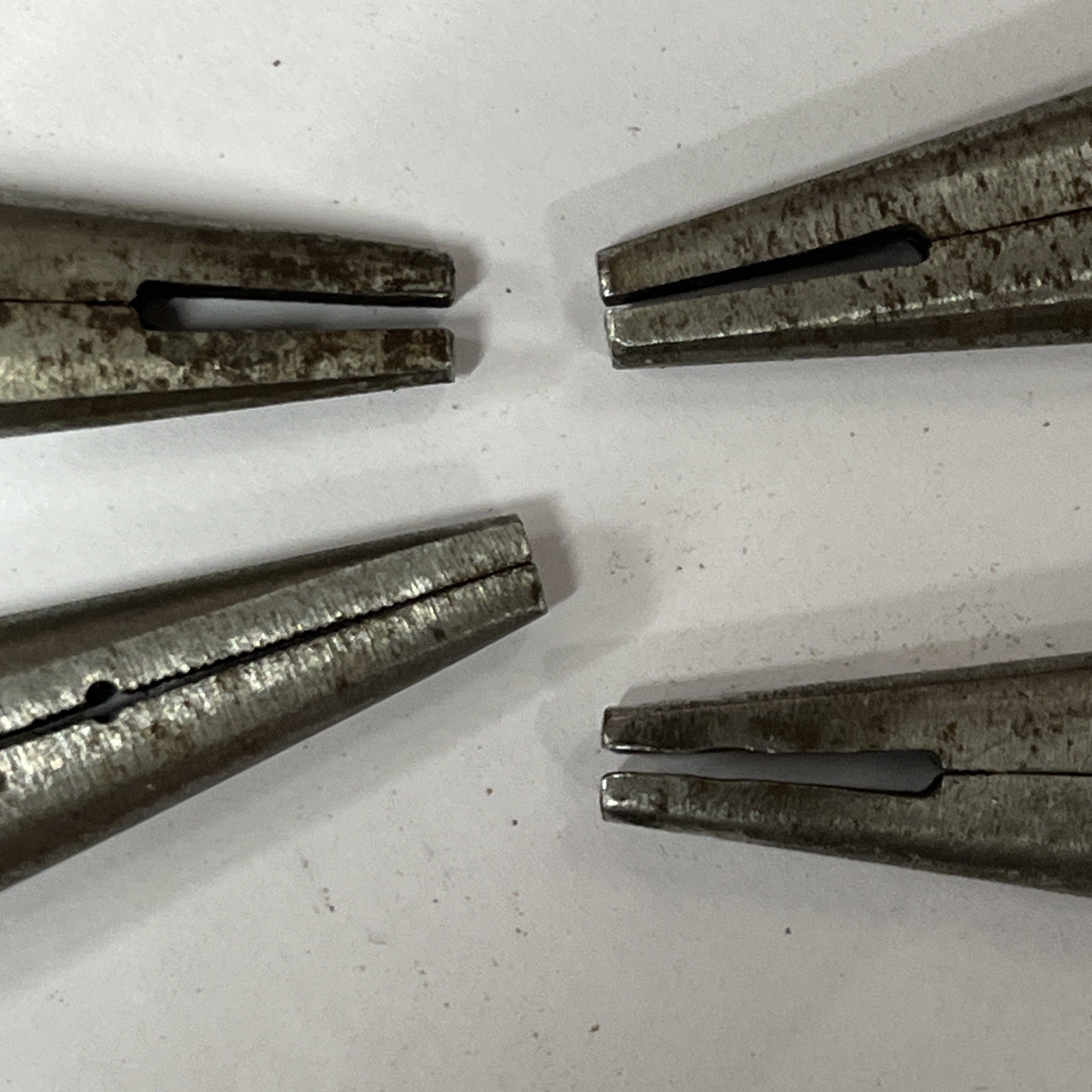 4-Snap On 597CCP Needle Nose Pliers READ USA AUTOMATIC TRANS VALVE BODY PIN TOOL