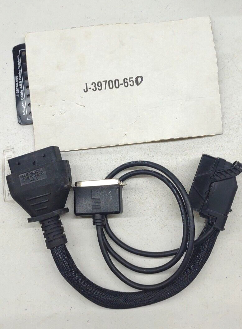 Kent Moore Km Gm J-39700-650 Break out box Adapter + Overlay SKU34T