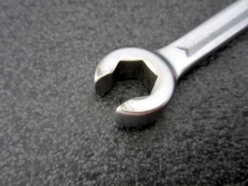 Vintage Snap-on 3/8″ x 7/16″ Flare Line Wrench RXV-1214-S Underline USA