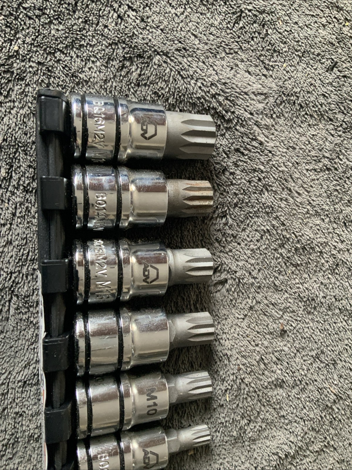 Marco Tools 9pc 3/8” Drive Triple Square Bit Socket Set, Adv….sqm92v