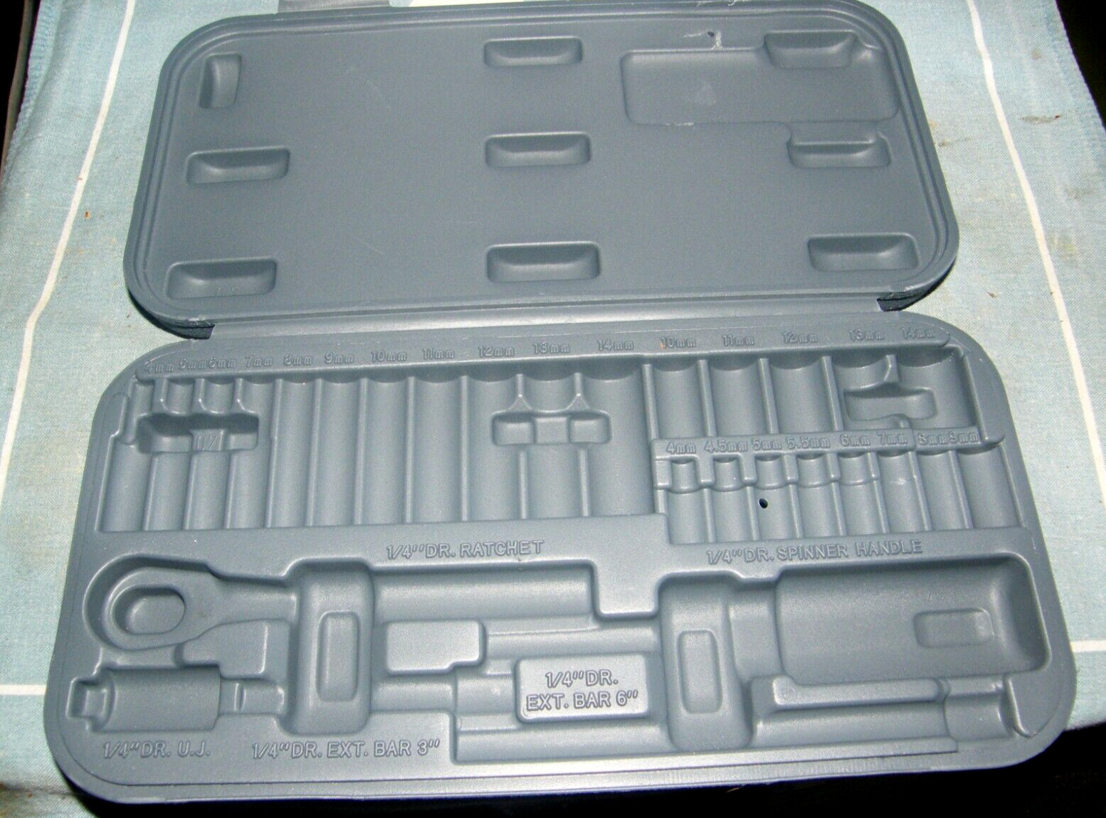 Blue Point 1/4″ EMPTY BOX ONLY BLPATSM1429 socket set NEW unused EMPTY BOX ONLY