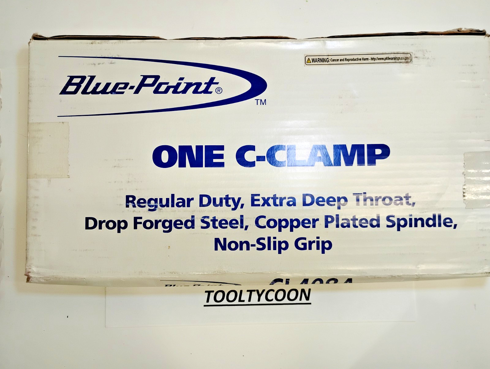 Blue Point Tools NEW FORGED STEEL 0-8″ WELDING Clamp C-Clamp Style CL408A