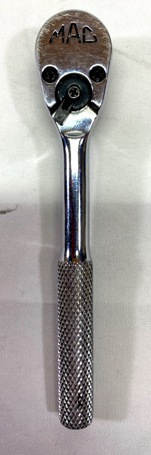 Mac Tools – MR5K – 1/4 Drive Chrome Ratchet with Knurled Handle USA 2L
