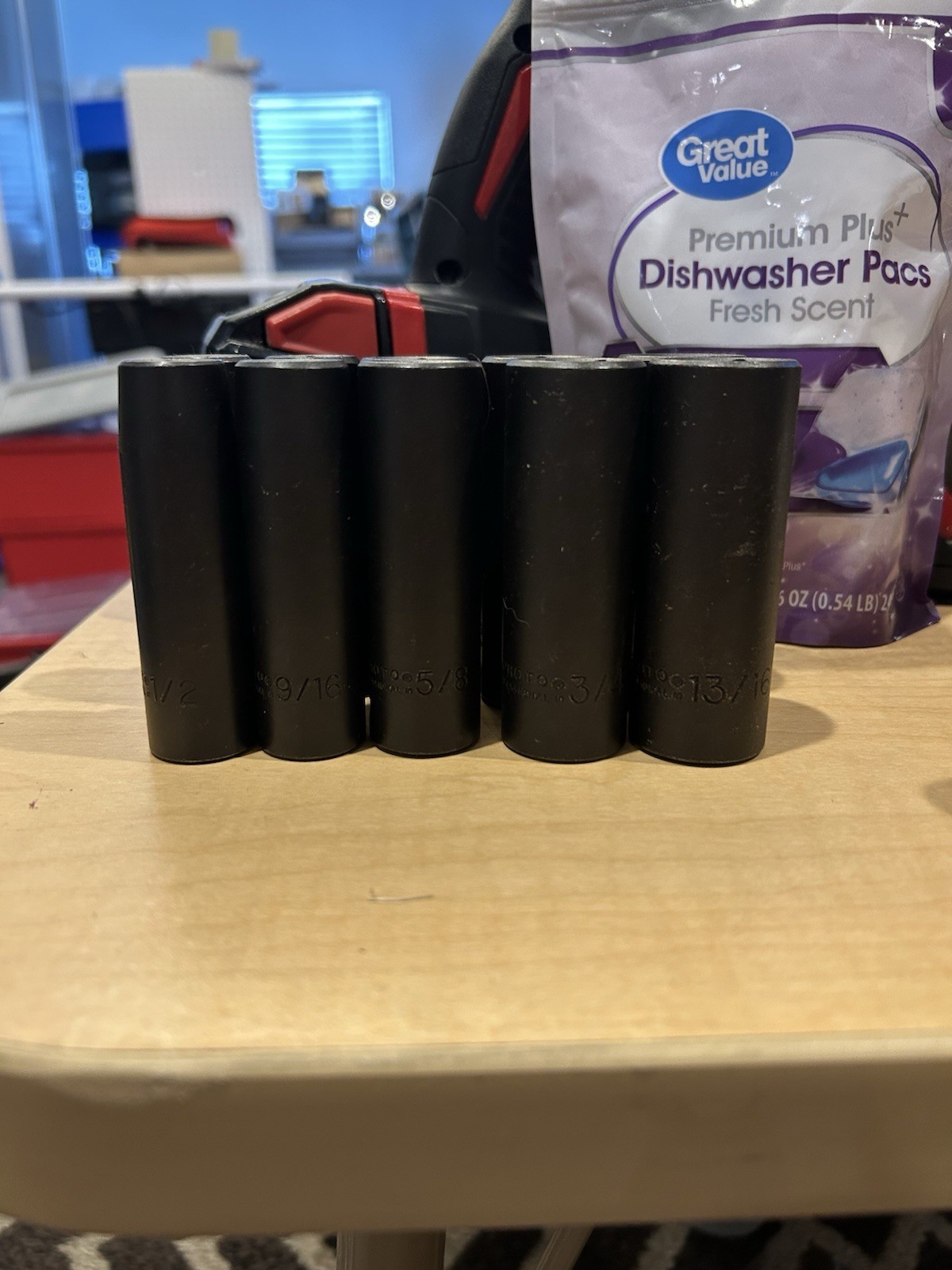 Proto 5 Piece Socket Set 6point 1/2 Drive