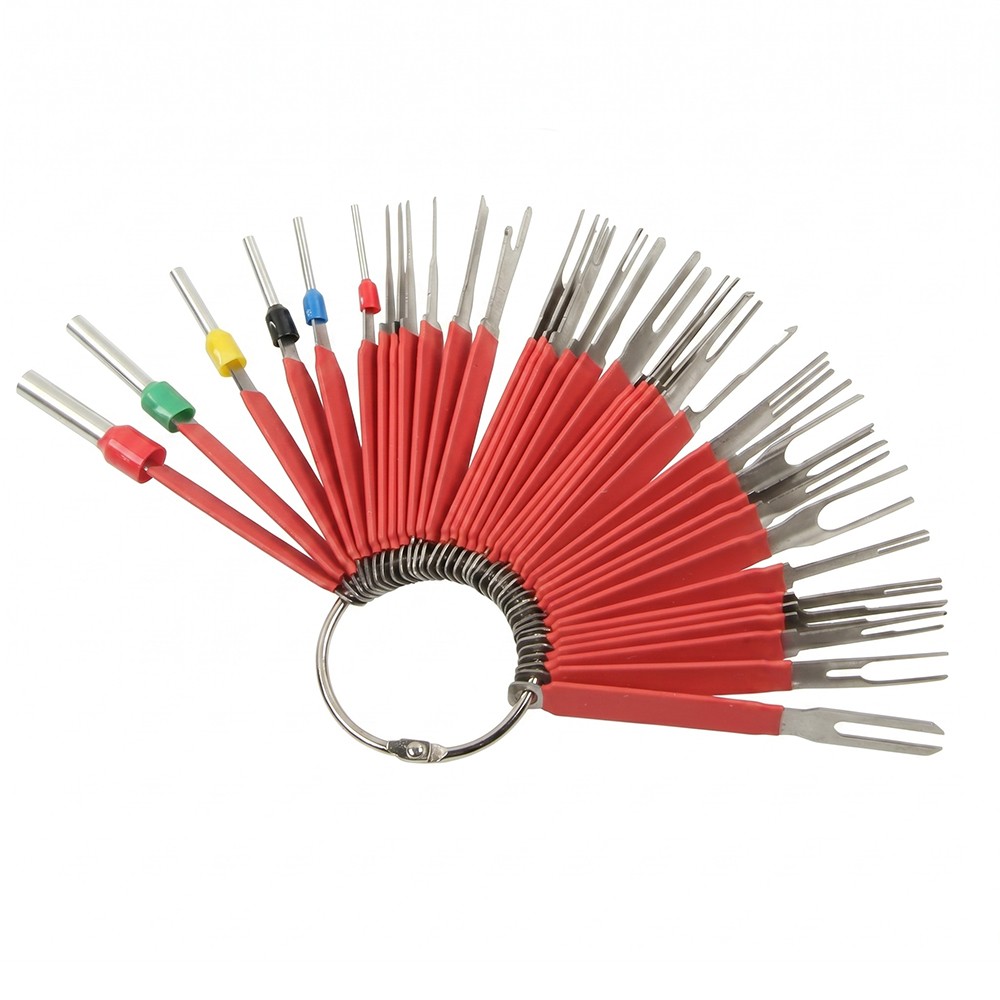 39PCS Terminal Removal Tool Kit Electrical Wire Connector Pin Depinning Set Car
