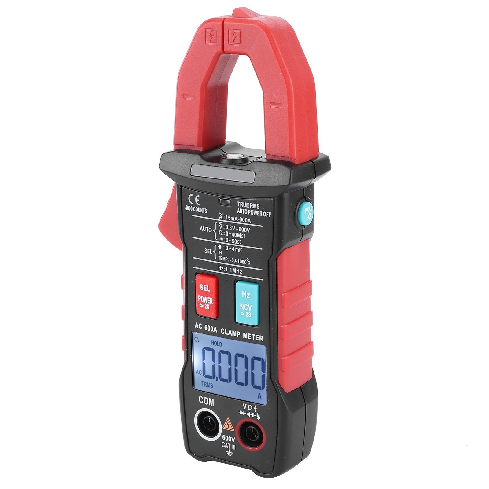 ZT QB3 ZT QB4 clamp multimeter 4000 count display AC DC voltage measurement