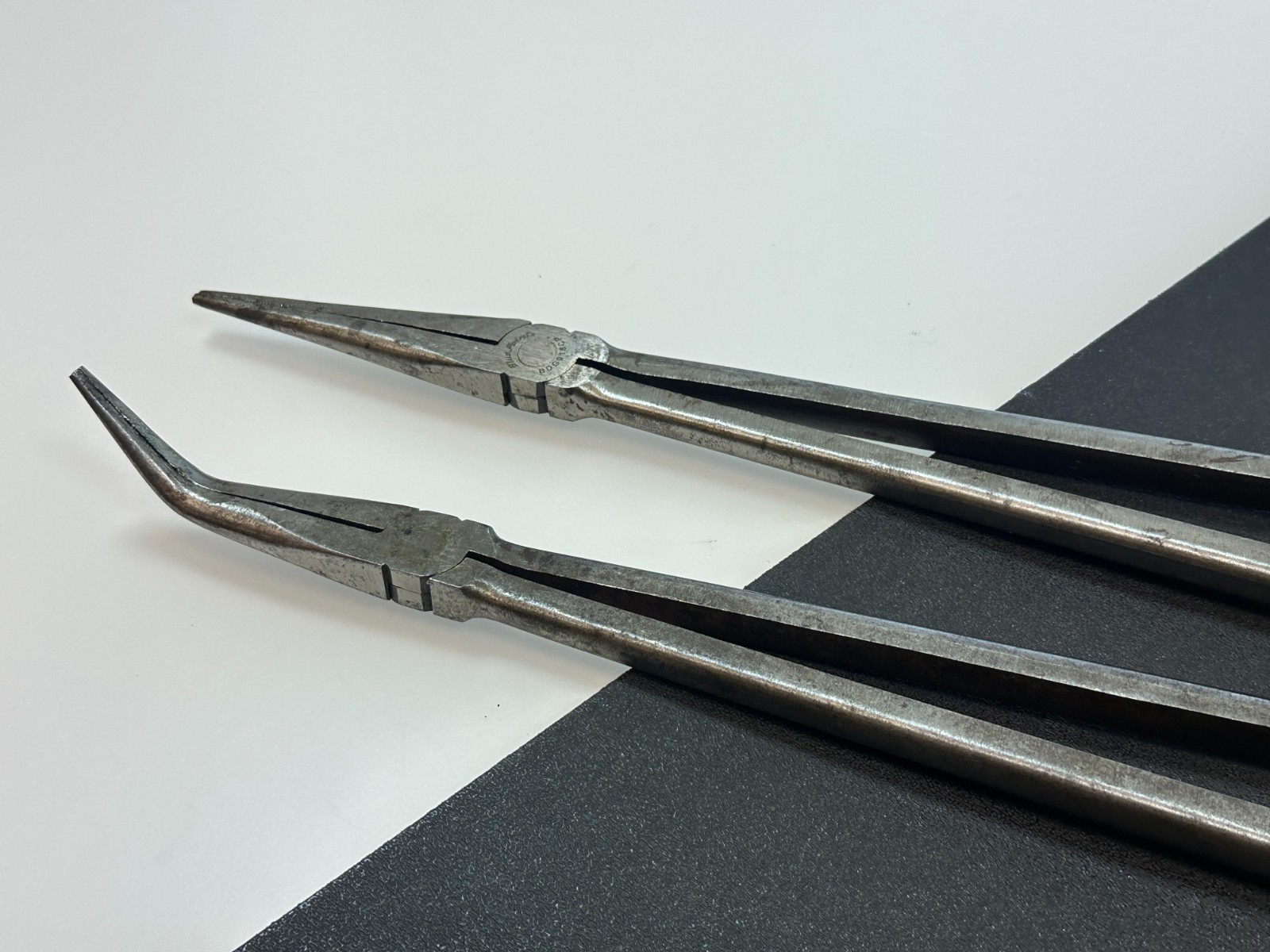 Blue Point Tools 2pc Extra Long 16″ Blue Grip Needle Long Nose Pliers Set Lot