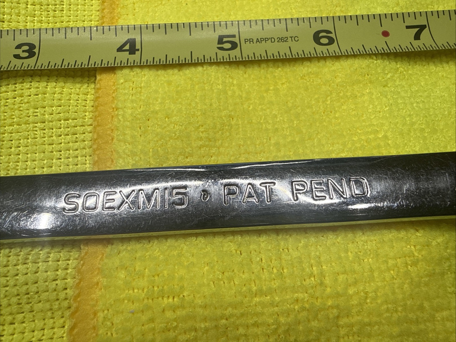 Snap-On Tools SOEXM15 15mm Metric 12 Point Flank Drive Plus Combination Wrench