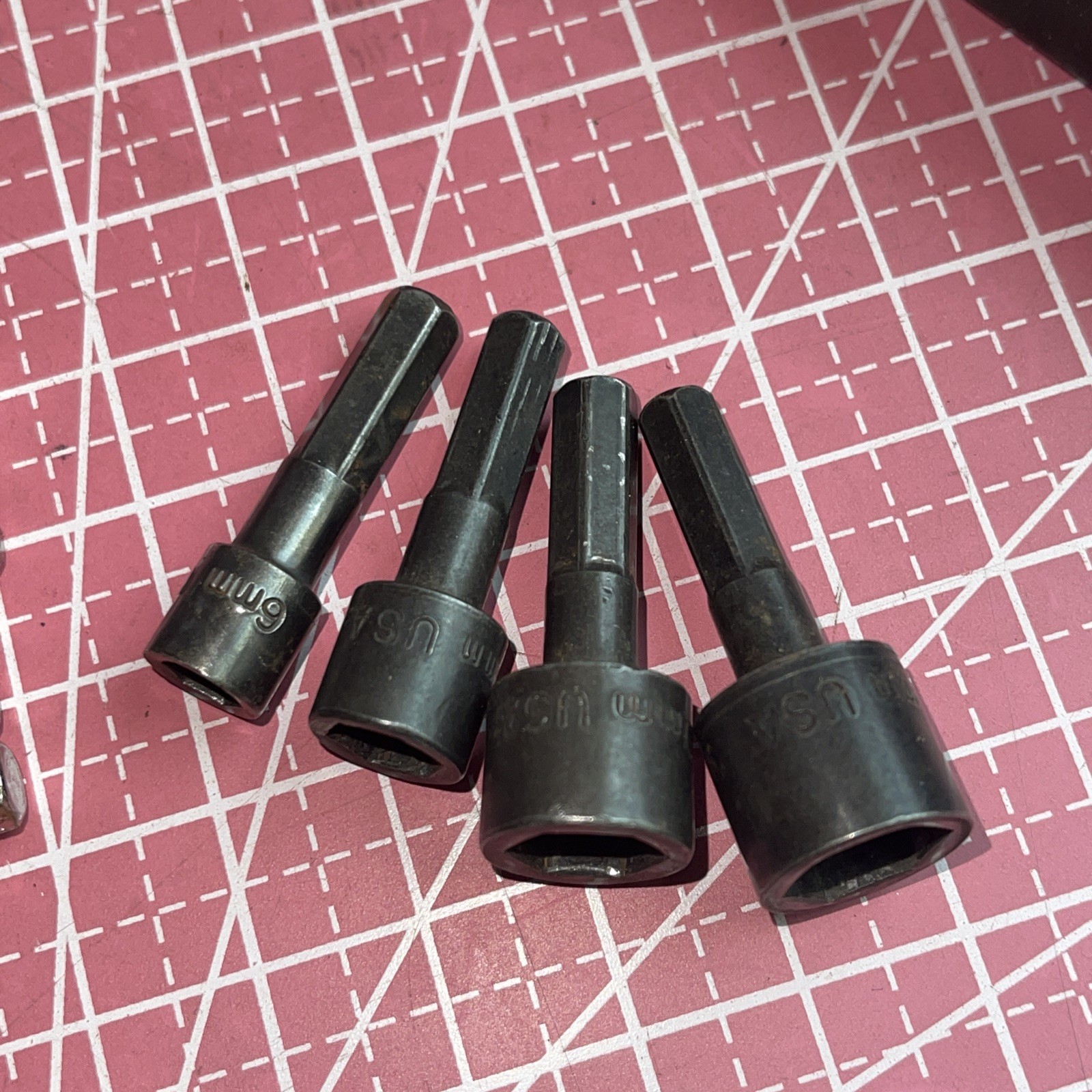 Craftsman USA Power Screwdriver Nutdriver Set Lot 43373 Metric SAE 25654 Vintage