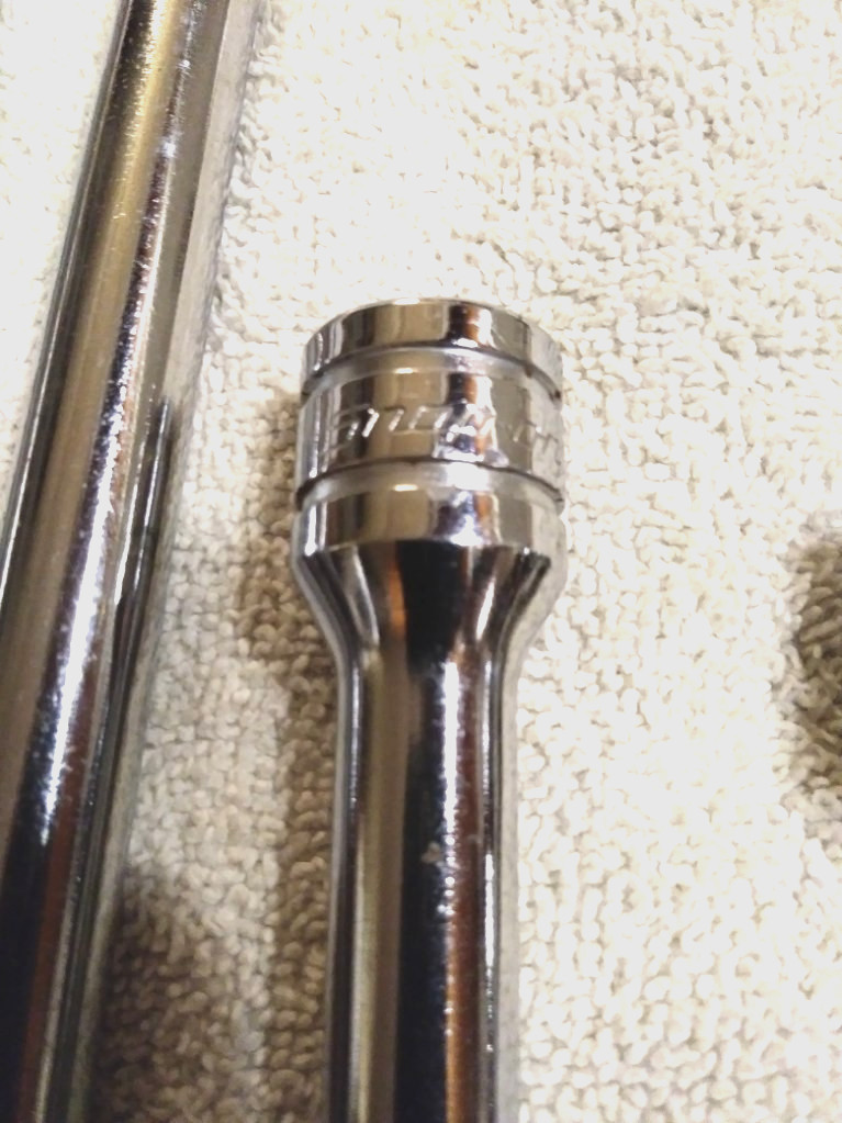 SNAP-ON 4 PC. 1/2 INCH WOBBLER EXTENSIONS EXCELLENT CONDITION 15″, 10″, 5″ and 3