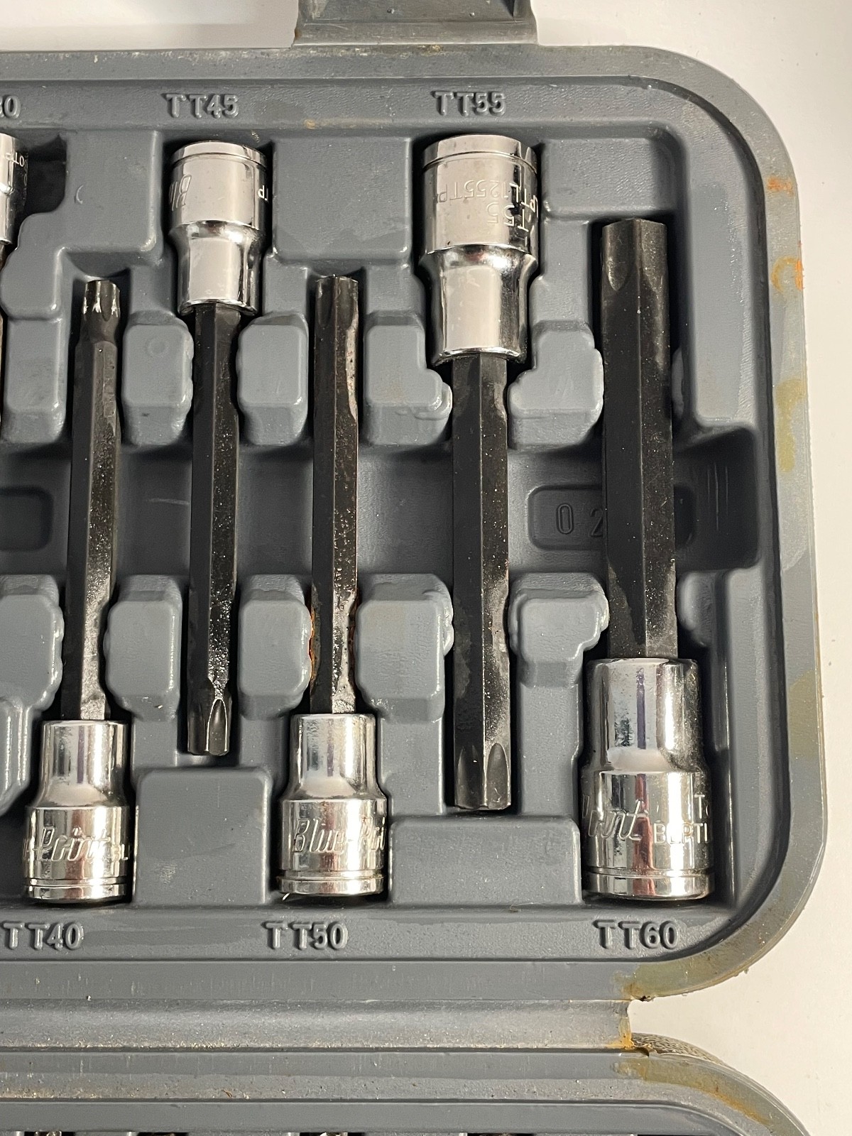 Blue-point Tools 43pc Combo Drive Torx Sockets & Bit Sockets Set (MISSING 2 PC)