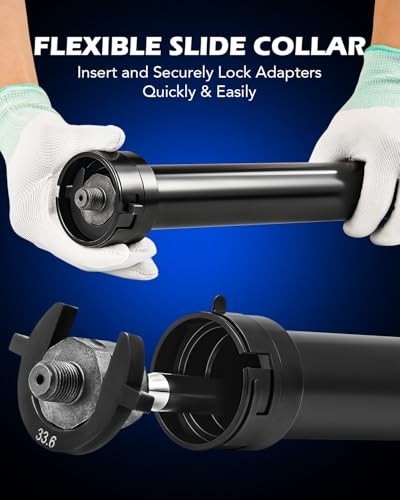 Inner Tie Rod Removal Tool Kit with 12 Crowfoot Adapters & Case – Auto Repair To