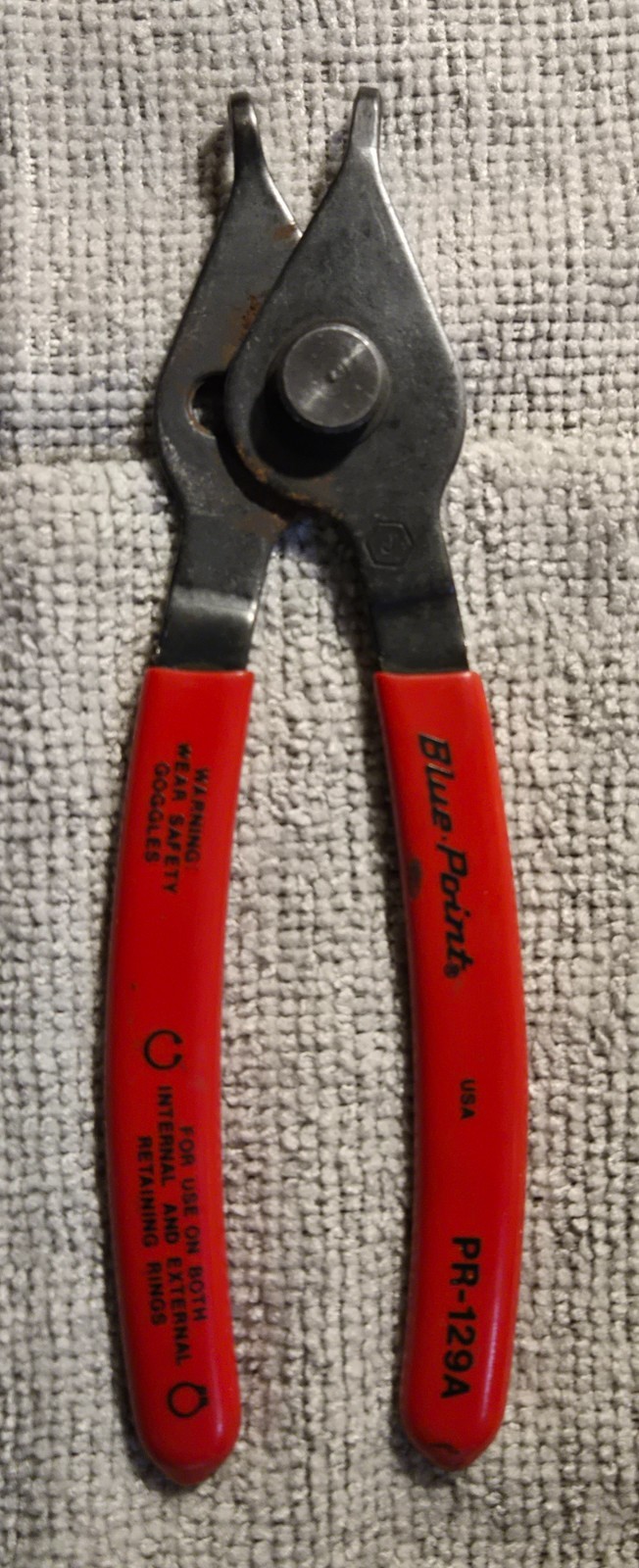 Blue Point 3 pc Snap Ring Retaining Clip Pliers, Used
