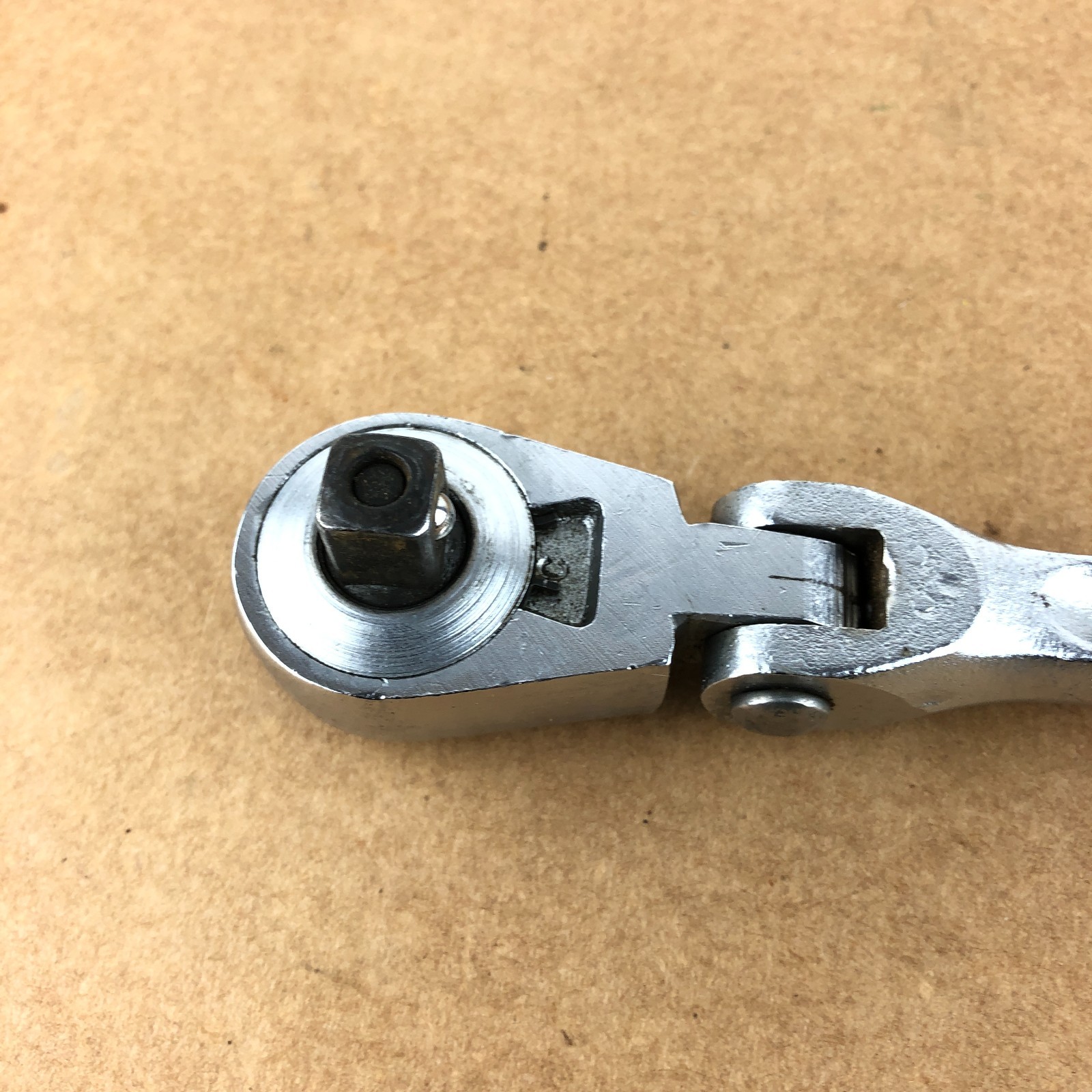 VINTAGE CRAFTSMAN 42791 Flex Head Ratchet 3/8″ Drive -VV- QR Reversible
