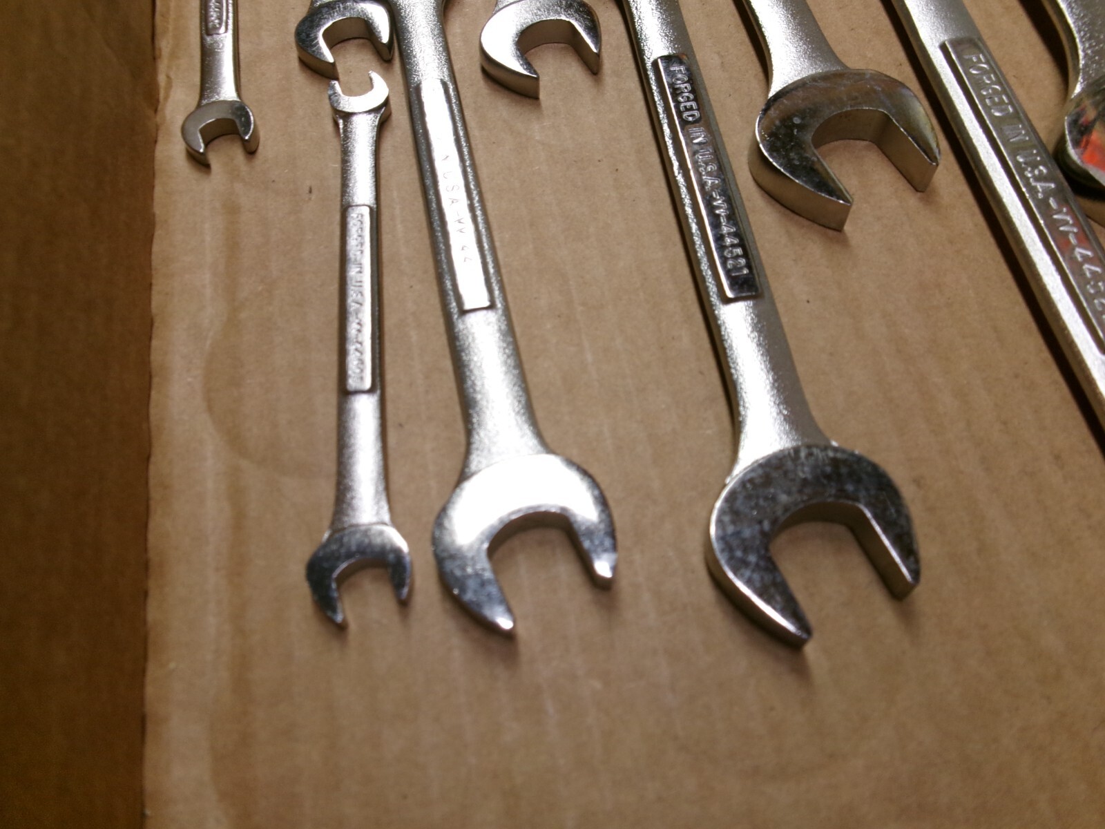 Craftsman USA 11-Piece Metric Double Open End Wrench Set 6-26 MM NOS