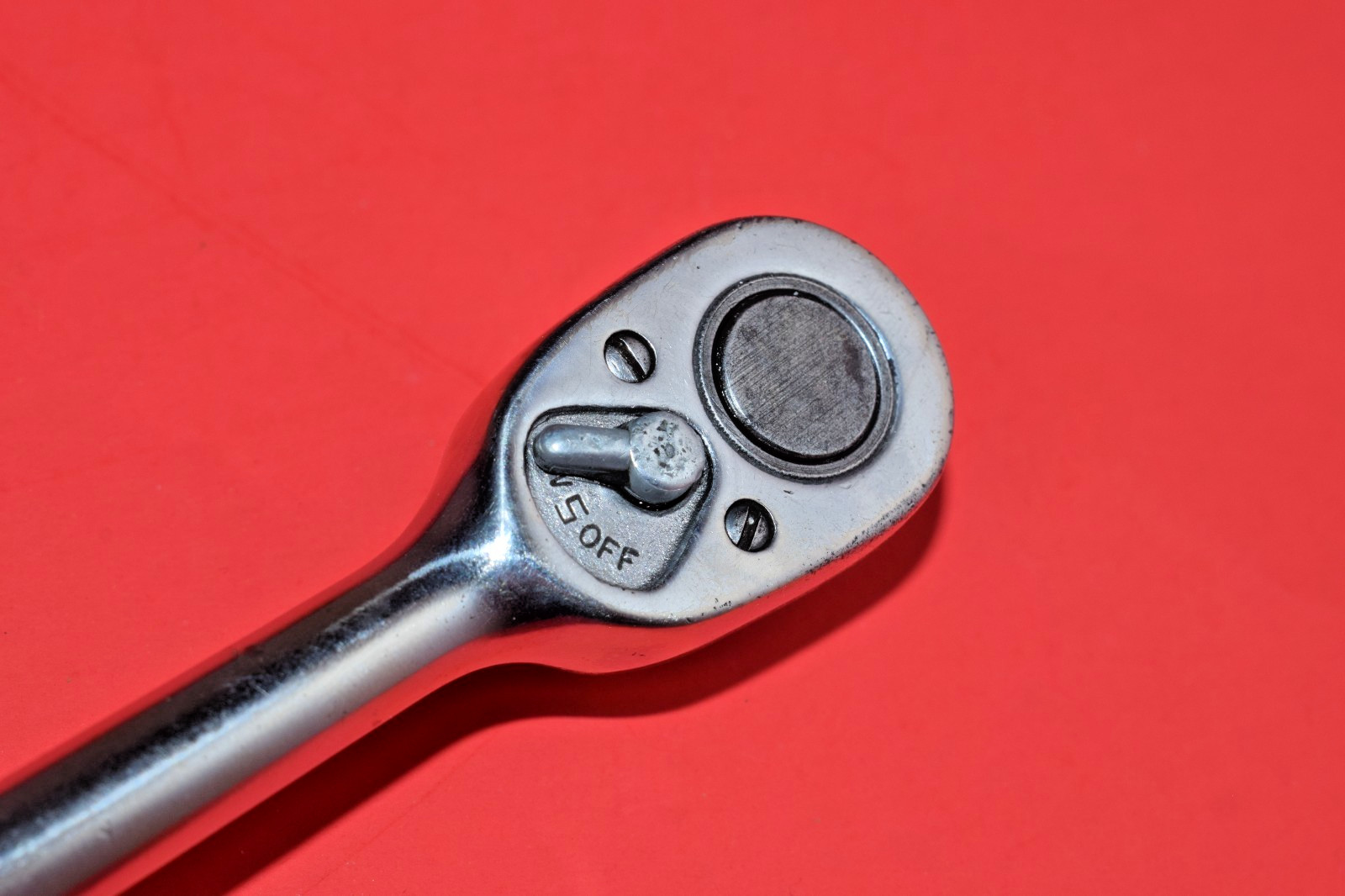 1965 Snap-On 3/8″ Drive 7-1/2″ Long Standard Handle 20 Tooth Ratchet F-710