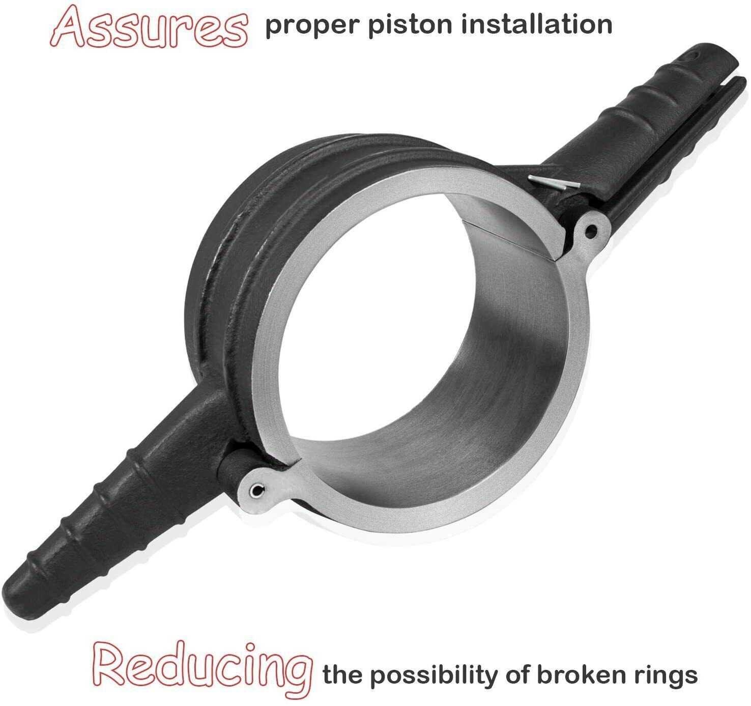7040 Piston Ring Compressor Tool For CAT Cummins Diesel ISX 3400 C-15 5.40»