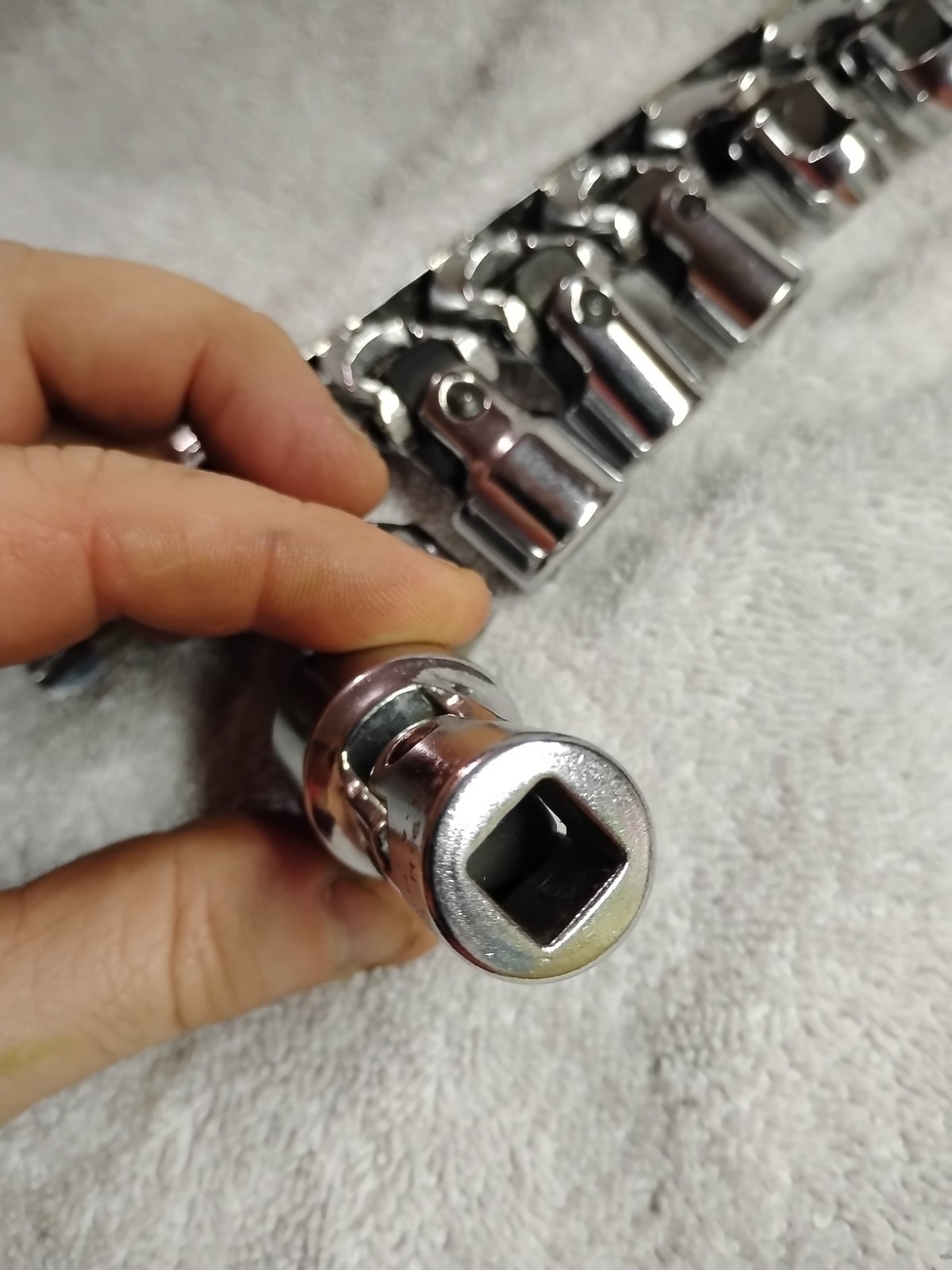 Pristine Proto Professional Universal Swivel Head Socket Set 3/8 – 3/4