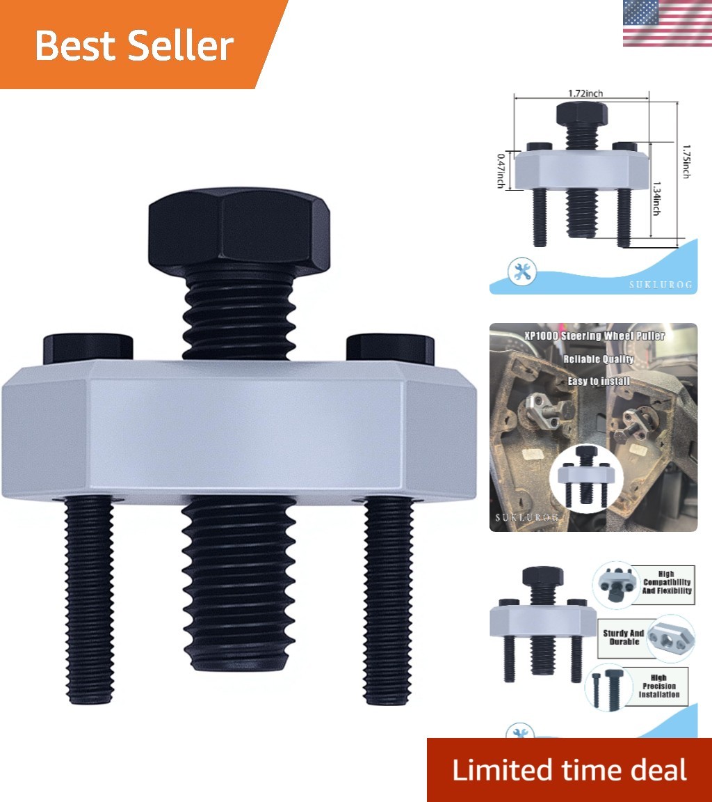 Heavy-Duty Steering Wheel Adapter for Polaris RZR UTV Models 2014-2025