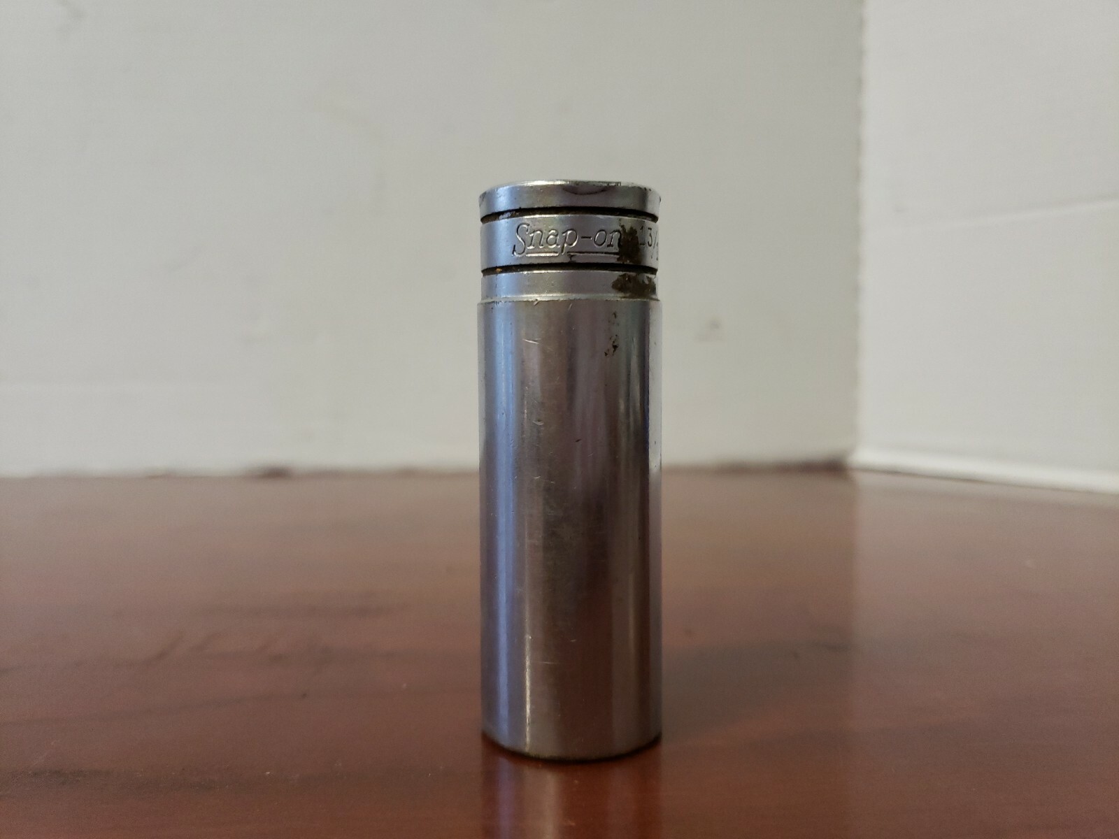 Snap-on 1/2″ Drive 12 Point SAE 13/16″ Flank Drive Deep Socket (S261) c-x