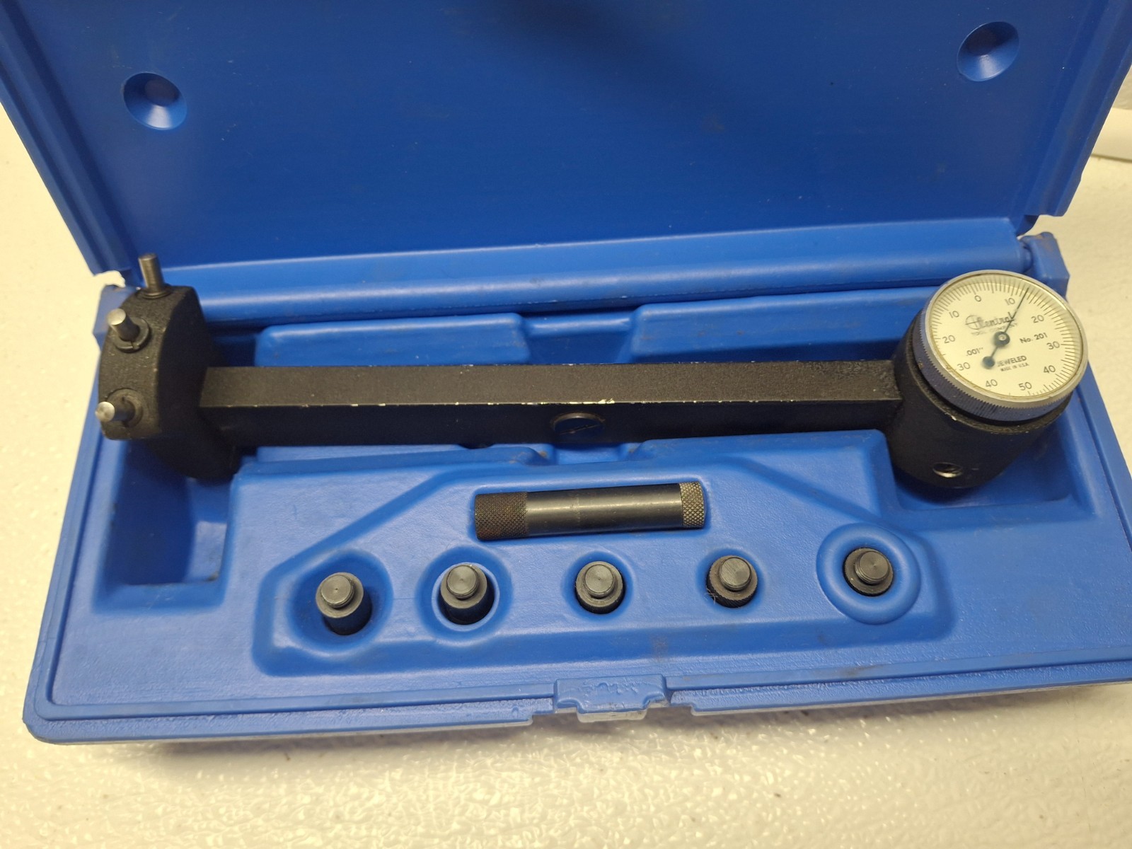 Central Tool Co Cylinder Bore Gauge Set #201 Jeweled