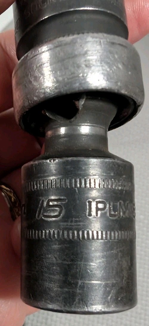 Snap-on 6pt Impact Swivel Socket Set 7 pcs See Description
