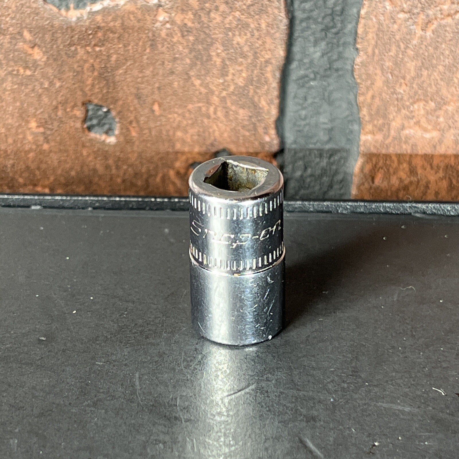Snap On USA 9mm 6 Point 1/4″ Drive Shallow Socket TMM9 Metric 9 MM Chrome