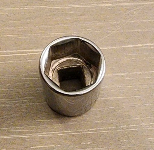 Craftsman USA 13mm Socket 6 Point 1/4″ Drive ( No Stamped Catalog Number)