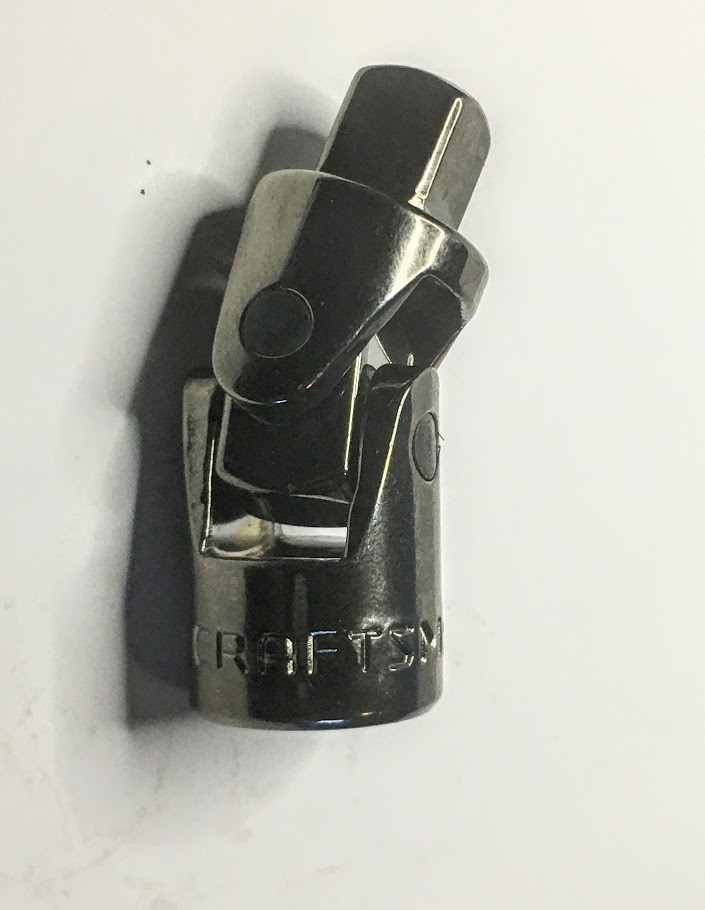 Craftsman Overdrive Gunmetal Chrome 3/8″ x 3/8″ Dr Knuckle 82-015GM Free Ship