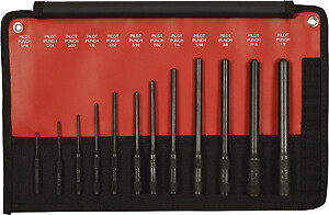 Mayhew Steel Products 62254 12 Piece Pilot Punch Kit