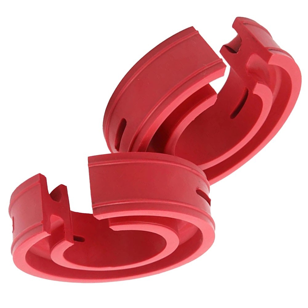 Vehicle Rubber Shock Spring Buffer Compatible with 1.45 to 1.65 Inch Spacing