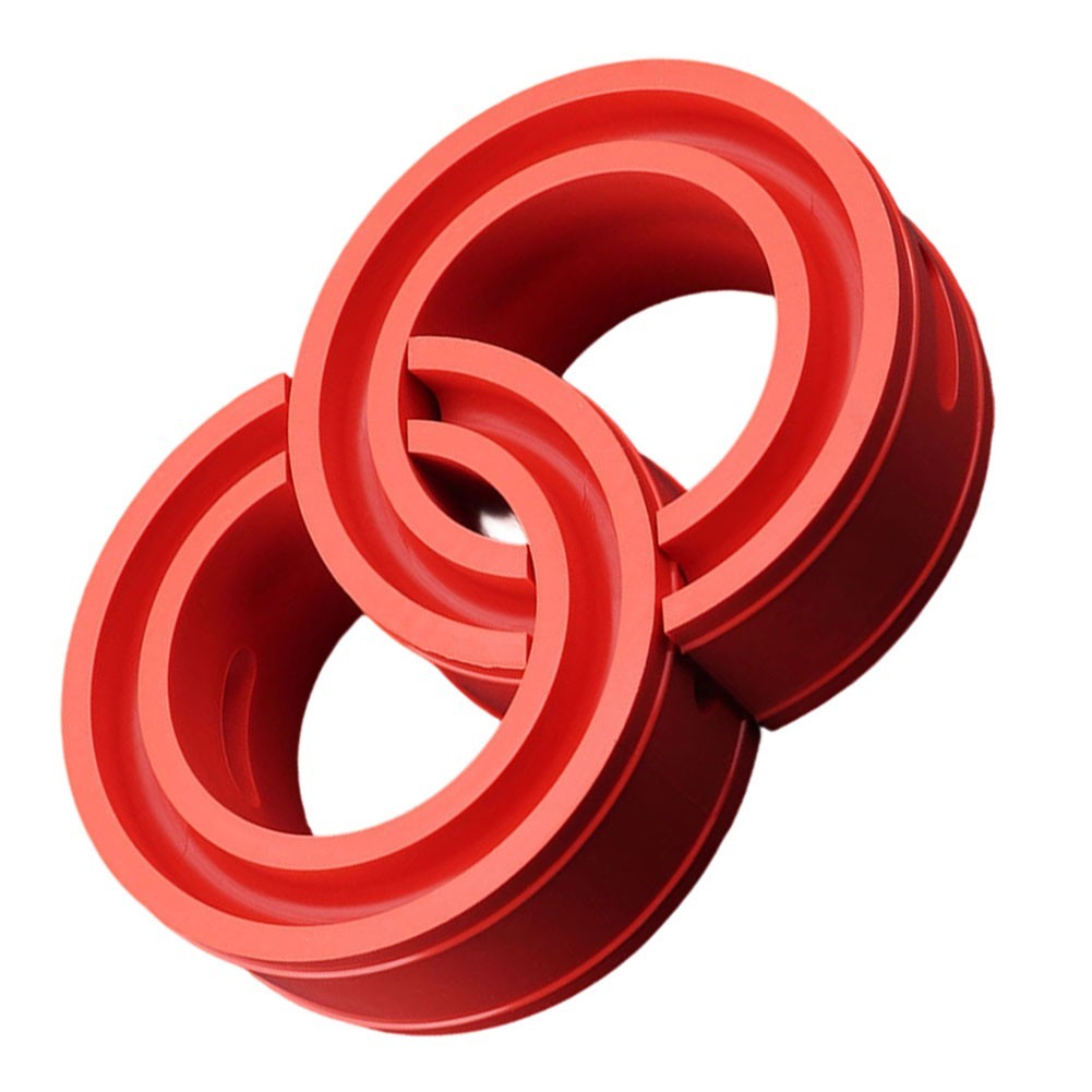 Vehicle Rubber Shock Spring Buffer Compatible with 1.45 to 1.65 Inch Spacing