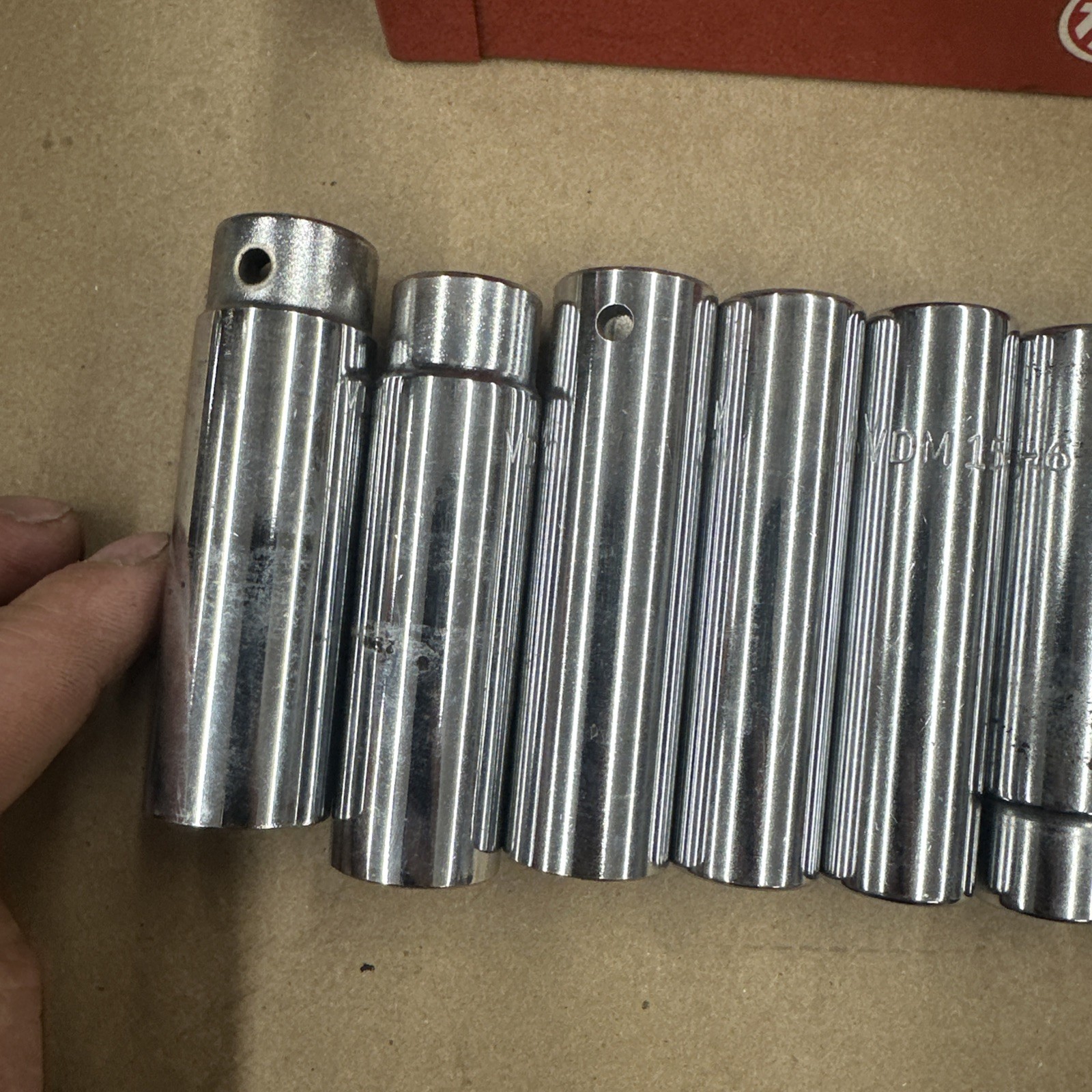 Mac Tools 10-PC. 1/2” Drive Metric Deep Socket Set – 6-PT. 10-19mm USA Made