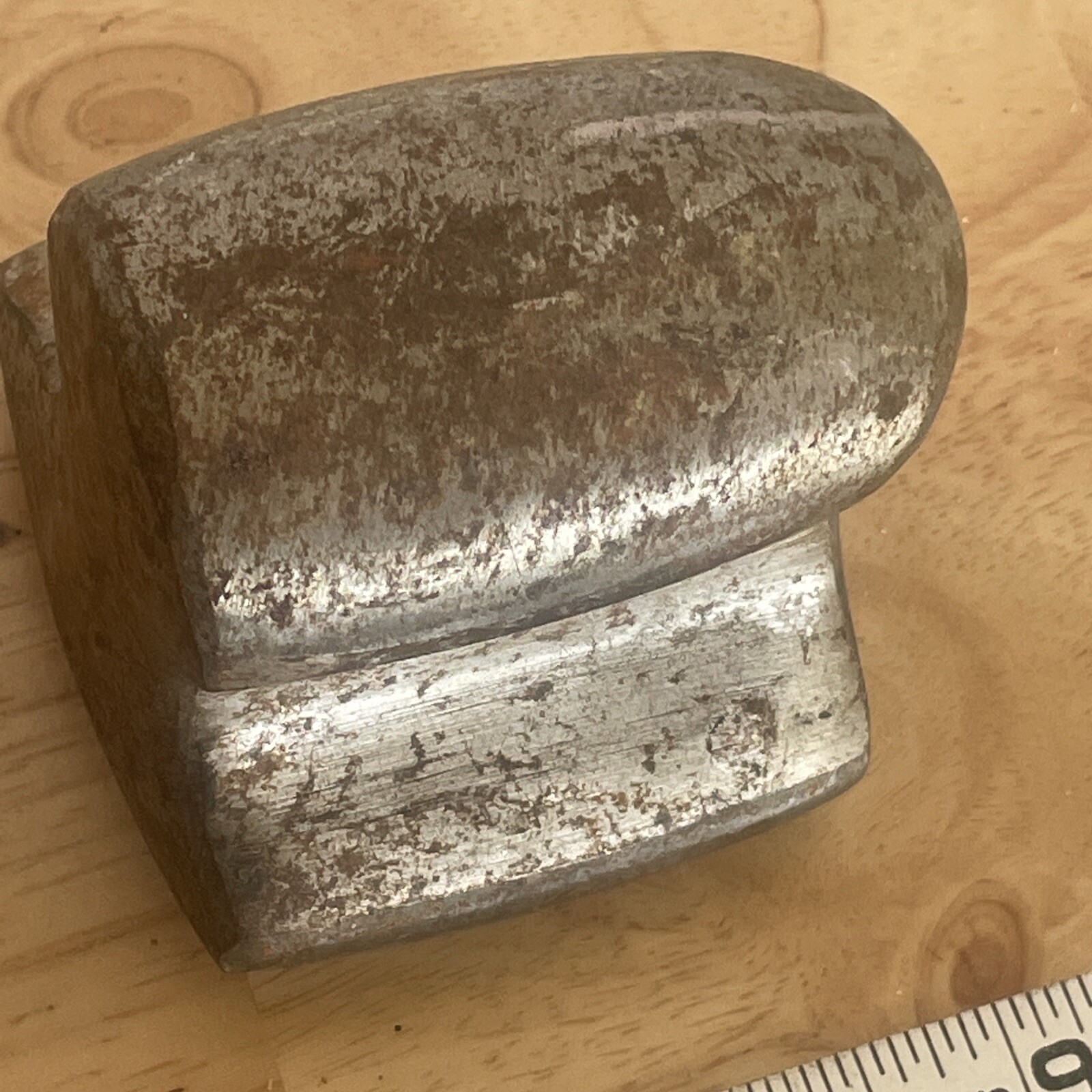 Indestro Super Dolly Hand Anvil Auto Body Tools Vintage 956 USA
