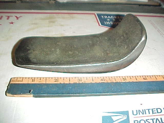 Auto Body Slimline Curved Dolly Hand Anvil Shop Hammer Tool