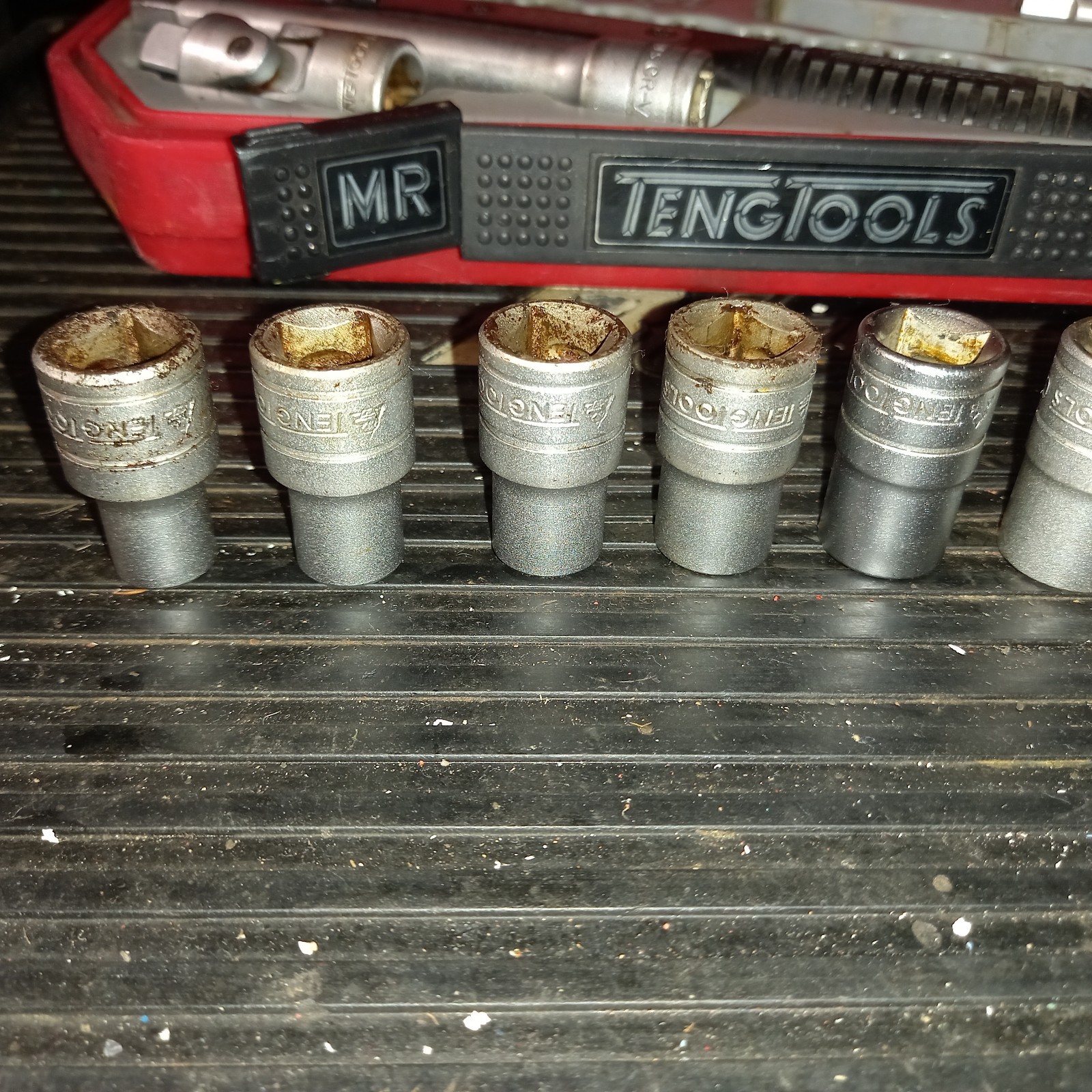 TENG MR21 1/2″ DRIVE METRIC SOCKET SET