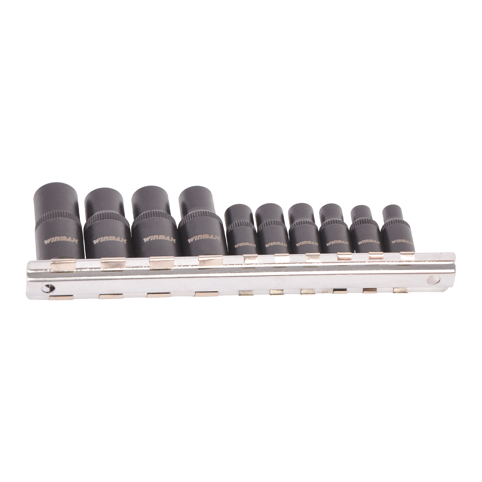 1/4″ 3/8″Dr 10pc Tap Socket Set Magnetic Tap Holders Kit Set Thread Cutting Tool