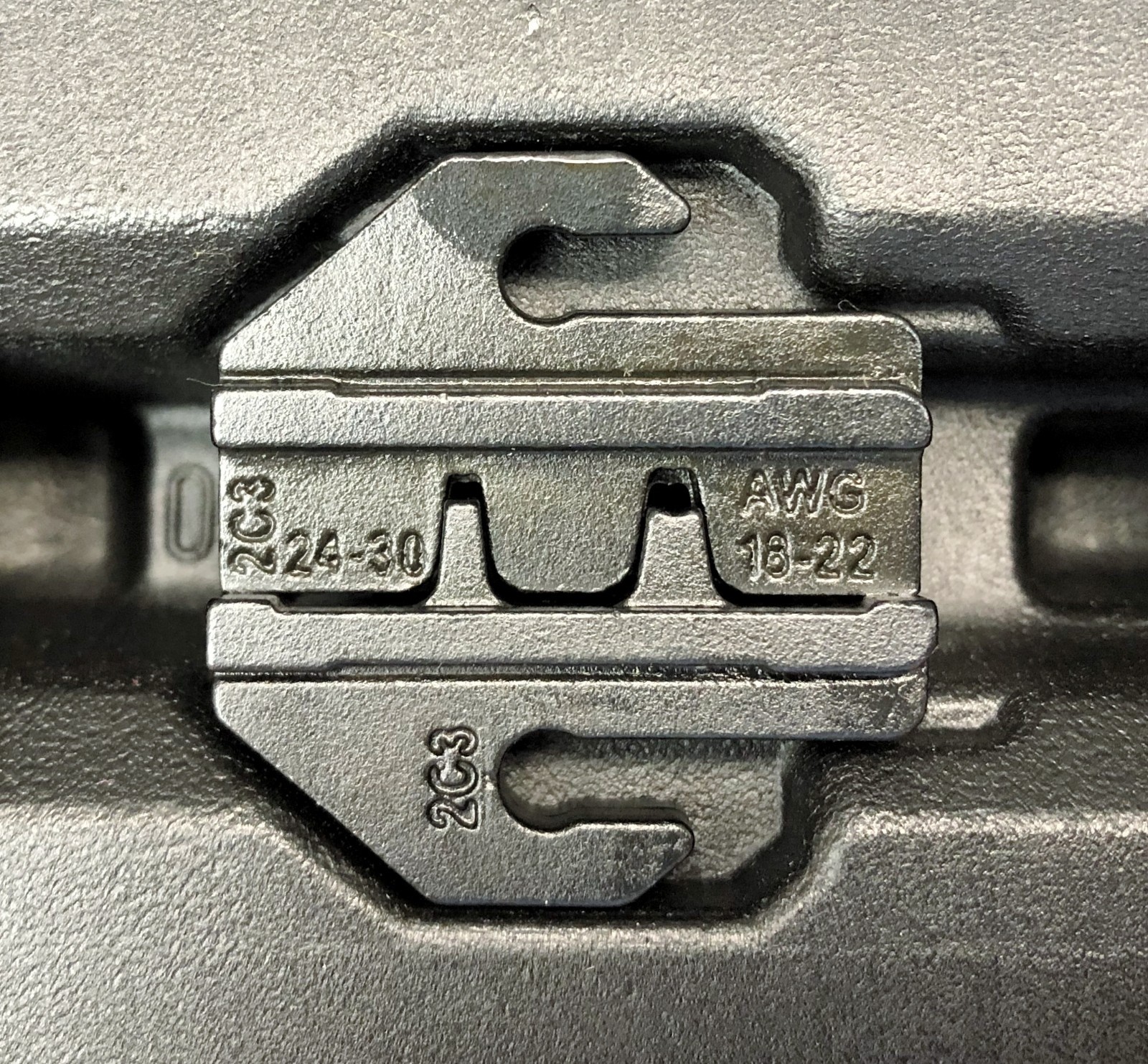 Quick Change Ratchet Crimp Tool Kit Wire Terminals 5 Dies Ring Open Barrel Pin