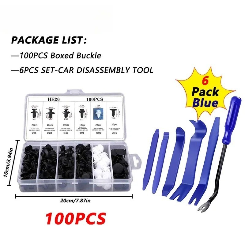 Car Stereo Removal Tool Kit Dashboard Interior Trim Repair Tools Set