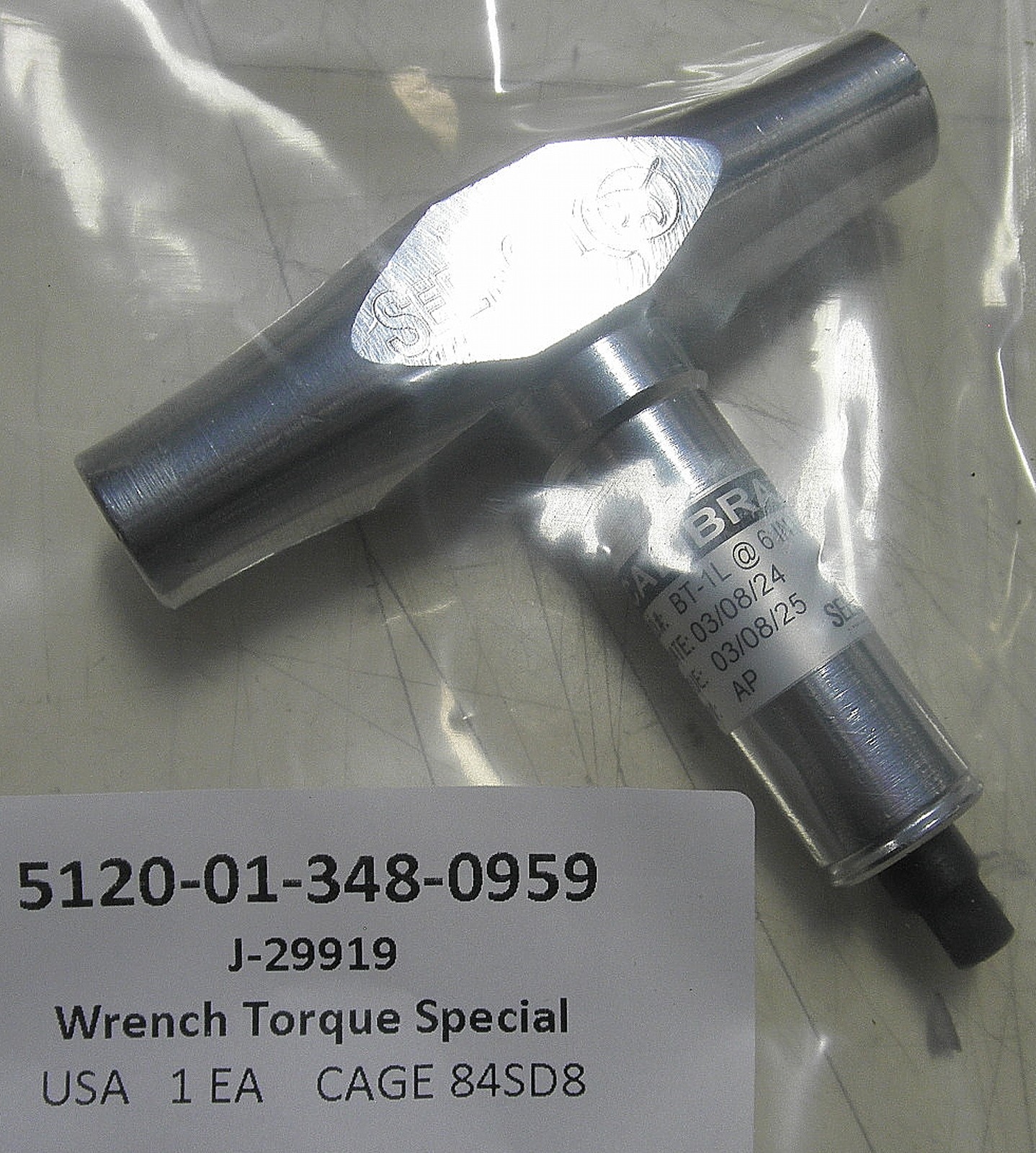 5120-01-348-0959 3376592 J29919 J-29919 Wrench, Torque