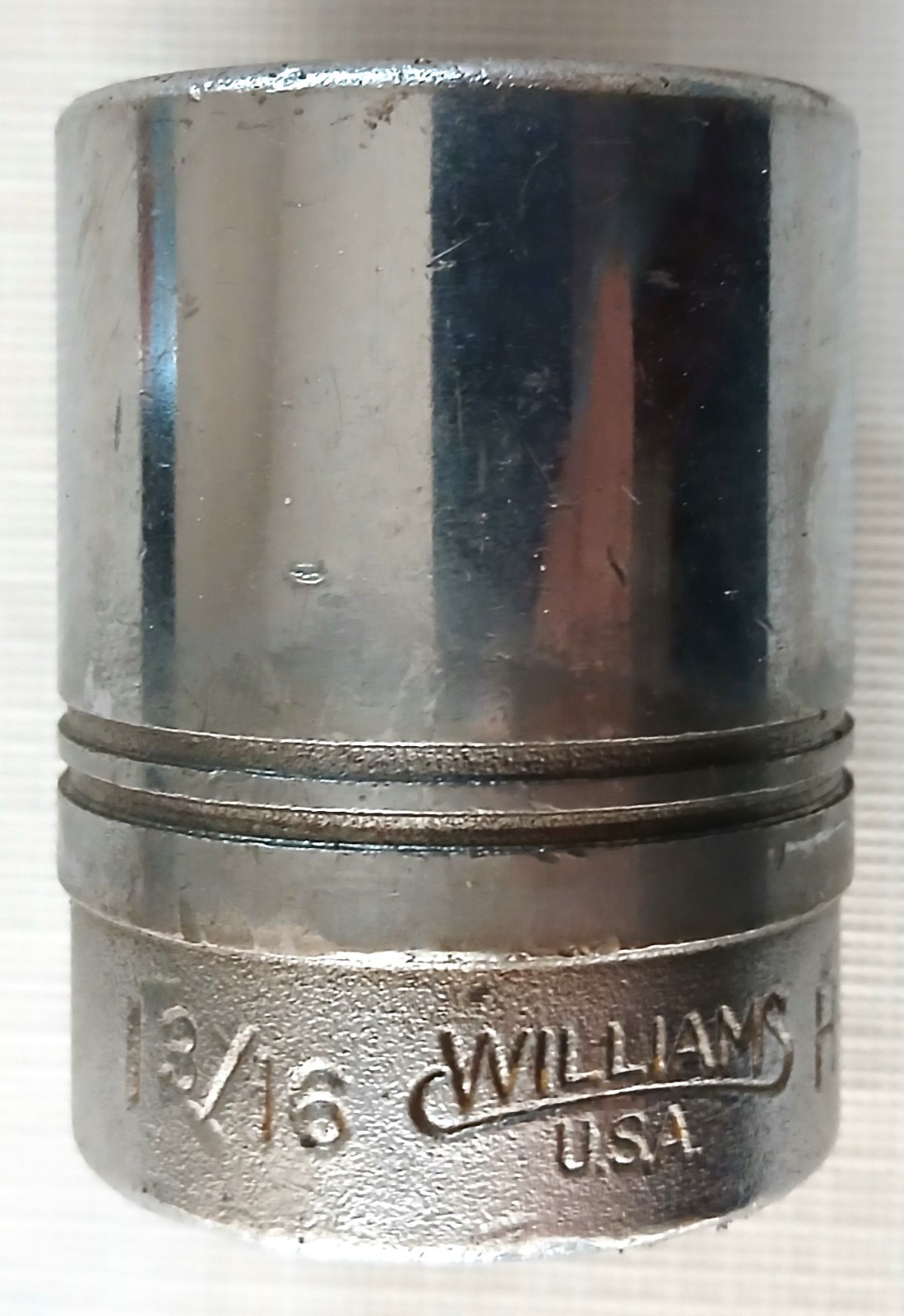 WILLIAMS Socket H-1238 1 3/16 x 3/4 drive