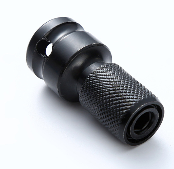 1/2 inch Square To 1/4 inch Hex Ratchet Socket Wrench Socket Adapter For Impact