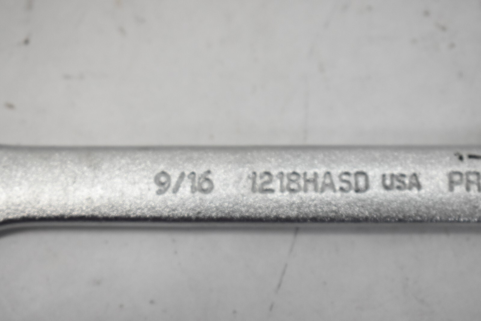 Proto Anti-Slip Design 1218HASD Satin 9/16 Combination Wrench Professional