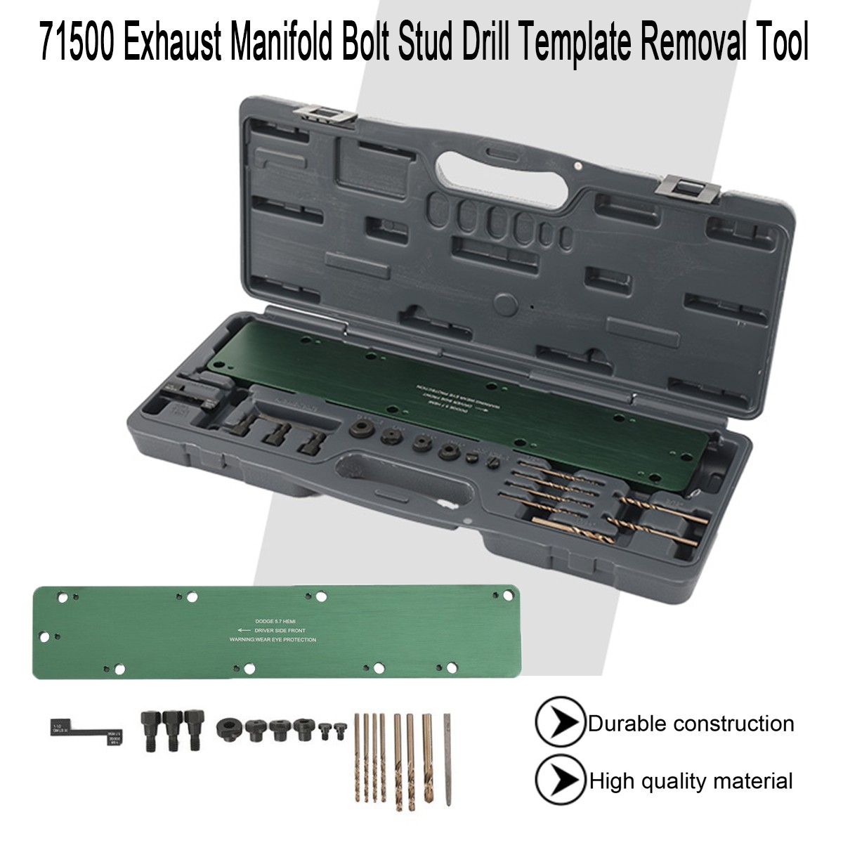 For Dodge 5.7L Hemi 71500 Exhaust Manifold Bolt Stud Drill Template Removal Tool