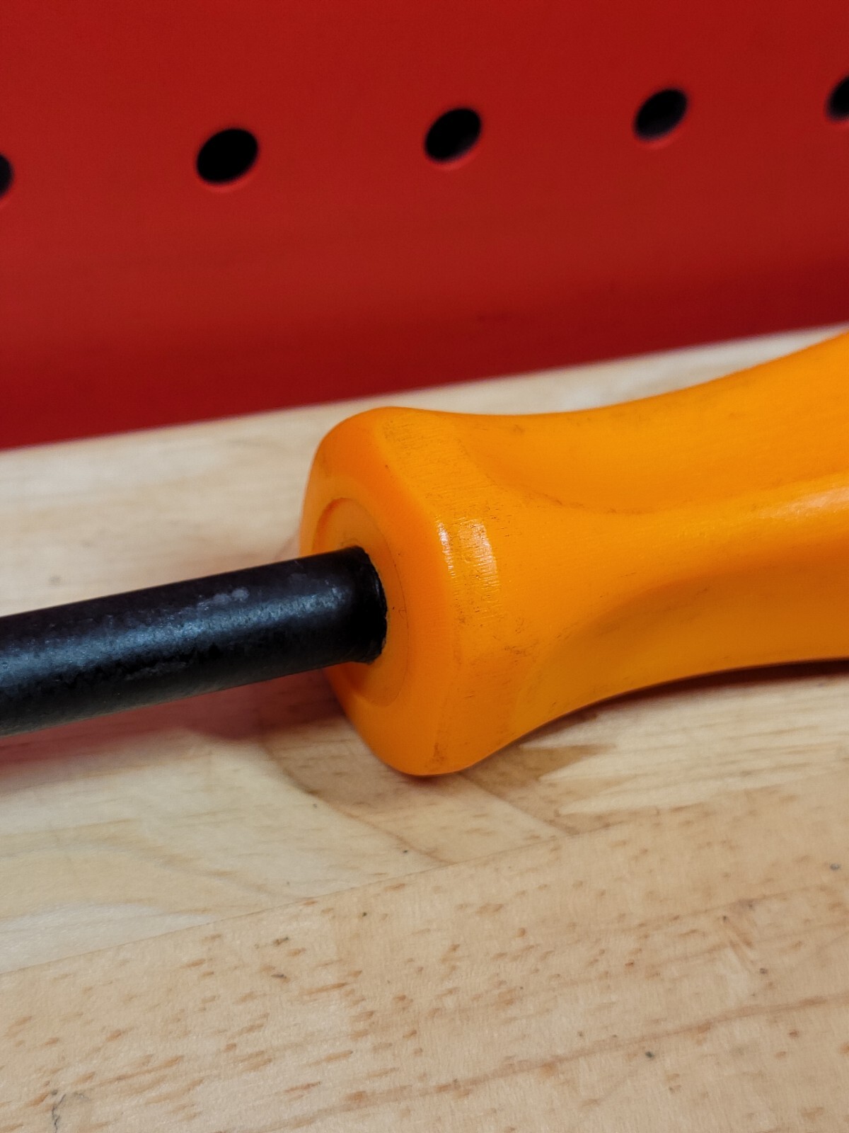 Snap-on Tools ORANGE Flat Head Tip Non-Conductive Composite Screwdriver 1000V